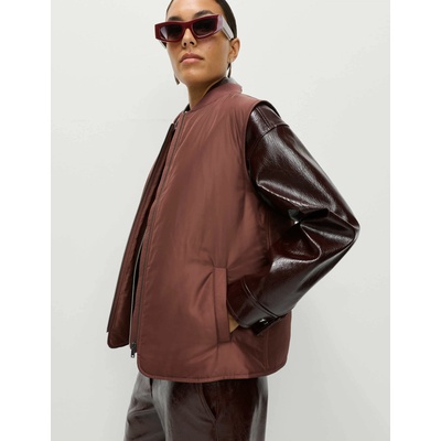 Marks & Spencer Затоплена жилетка Marks & Spencer кафява Marks & Spencer | Kafyav | ЖЕНИ | 22