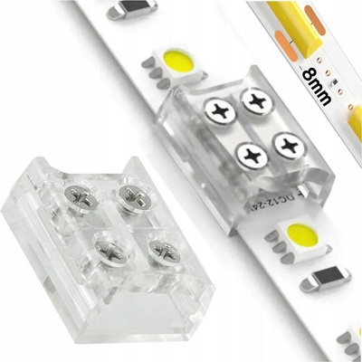 Berge Konektor pro LED pásky COB IP20, 8mm, oboustranný páska-páska BZ002