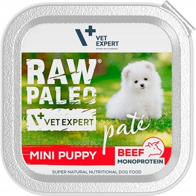 Vetexpert Raw Paleo Adult Mini Pate Beef 12 x 150 g