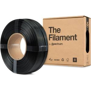 Spectrum The Filament" от Spectrum TF-24253, ReFill, PETG Lite, 1, 75mm, 1000g, Черен (Black) (TF-24253)