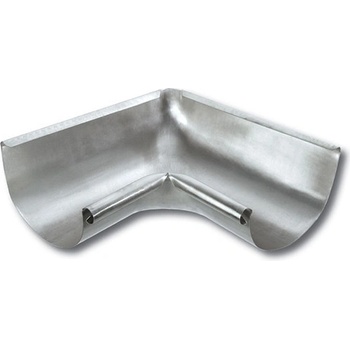 Gutta roh žľabu FeZn (vnitřní) stříbrná 333 mm 90°