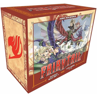 Kodansha America Fairy Tail Manga Box Set 1 (Vol. 1-11)