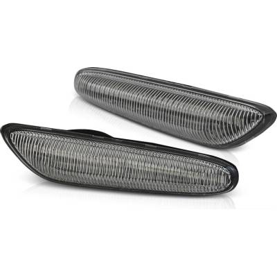 Boční LED dynamické blinkry BMW E46, E60, E87, E90, SEQ, bílé