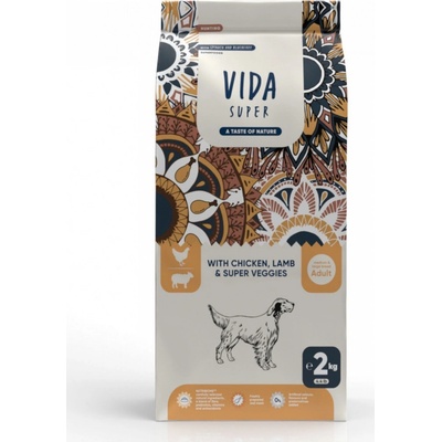 Kraftia Vida Super Dog Adult M/L Hunting Chicken & Lamb 2 kg