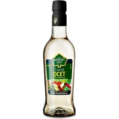 Bzenecký ocot kvasný vínny biely 6% 0,5L