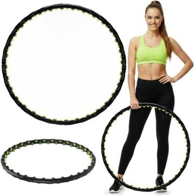 ACTIGET ACT0135 Hula hoop obruč s magnety 96 cm černá