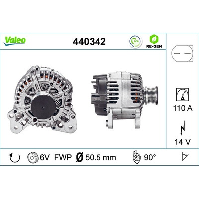 Alternátor VALEO 440342