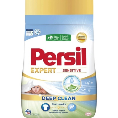 Persil Expert Sensitive Deep Clean prášok na pranie 1,98 kg 36 PD