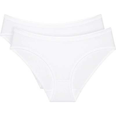 TRIUMPH SENSE OF COTTON TAI 2P Dámske nohavičky biela