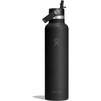 Hydro Flask termolahev 21 Oz Standard Flex Straw Cap 621 ml černá