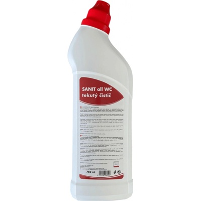 Sanit all WC gel Ocean modrý 750 ml