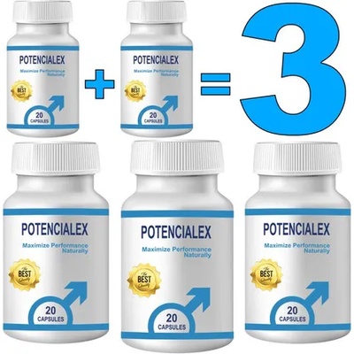 1+1=3 potencialex капсули секс стимулант за мъже