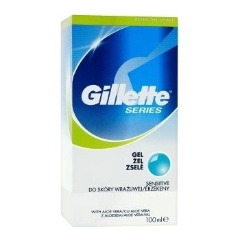 Gillette Series Sensitive Aloe Vera gel po holení 100 ml