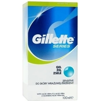 Gillette Series Sensitive Aloe Vera gel po holení 100 ml