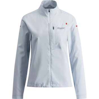 Swix Дамско яке за бягане Swix Women's 30K Jacket Running jacket - Ballad Blue (128-0675-0112)