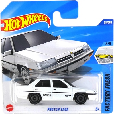 Mattel Hot Wheels Proton Saga White