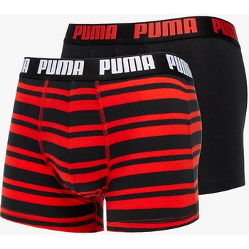 Puma Heritage Stripe Boxer 2P červené 907838-07