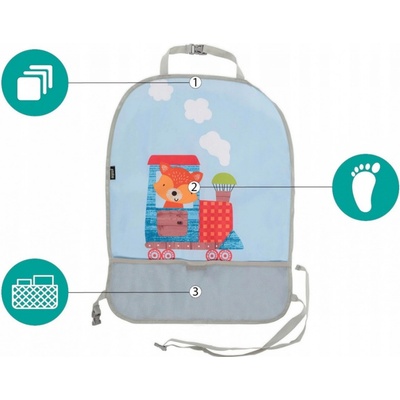 Zopa organizér na sedadlo zvířátka Fox – Zboží Dáma