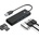 ORICO Хъб Orico USB3.0 HUB, 3 x USB3.0, SD, TF - PAPW3AT-U3-015-BK (PAPW3AT-U3-015-BK-EP)