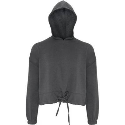 TriDri dámská oversize mikina TR085 Charcoal