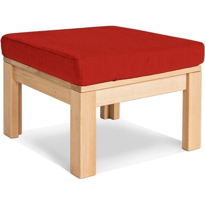 MarLiving Taburet MEXICO 01 51 cm z masivu/červený