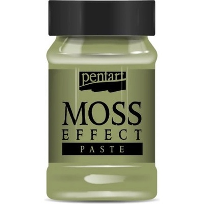 Pentart Pasta s mechovým efektem 100 ml SVĚTLÁ ZELENÁ