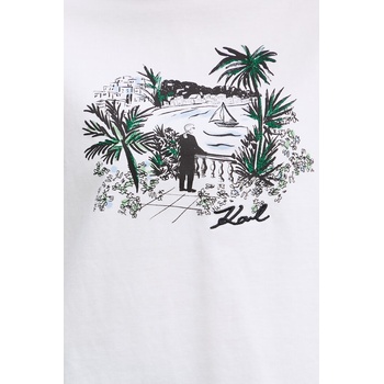 Karl Lagerfeld тениска дамска памучна (B2W17012)