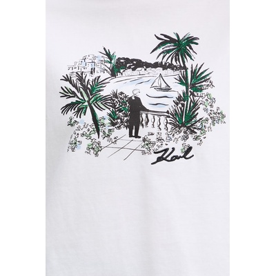 Karl Lagerfeld тениска дамска памучна (B2W17012)