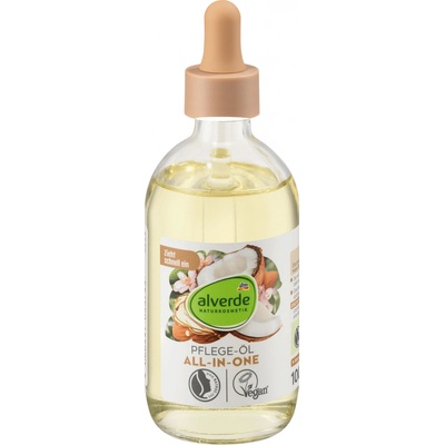 alverde Naturkosmetik tělový olej All-in-One 100 ml