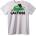 NOONEBRAND Тениска Лактозен Алигатор - XL, White
