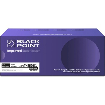 Compatible TN-2590XL - черен тонер, съвместим с Brother (BLB2590XLBCBW)