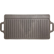 KitchenCraft Grilovacia panvica rebrovaná liatina KCCIGRID 45 x 23 cm