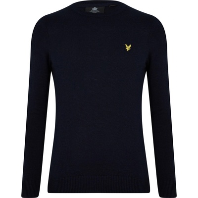 Lyle & Scott Блуза Lyle and Scott Merino Crew Knit Sweater - Dark Navy Z271