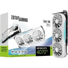 ZOTAC GeForce RTX 4070 GAMING Ti Trinity OC White Edition 12GB GDDR6X ZT-D40710Q-10P