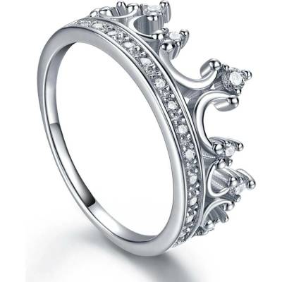 Mabell Dámský stříbrný prsten CROWN CZ221TL 245 5C45