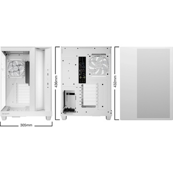 be quiet! Light Base 500 LX White (BGW86)