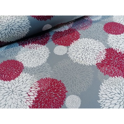 Dekorační látka BLACK OUT Astra bordo 150 cm