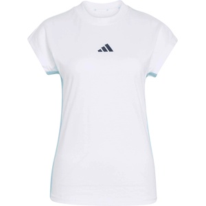 adidas 3 stripes sj t wc w бяло, светлосиньо, черно xs (kd9444)