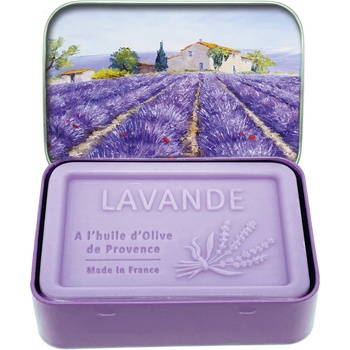 Esprit Provence Tuhé mydlo v plechovke Levanduľa a chatka v poliach 120 g
