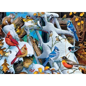 Masterpieces - Puzzle Snow Birds - 1 000 piese