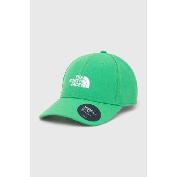 The North Face Шапка с козирка The North Face Recycled 66 Classic Hat в зелено с апликация NF0A4VSVPO81 (NF0A4VSVPO81)