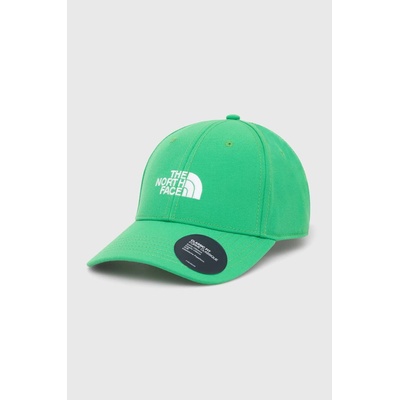 The North Face Шапка с козирка The North Face Recycled 66 Classic Hat в зелено с апликация NF0A4VSVPO81 (NF0A4VSVPO81)