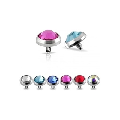 Piercingate náhradní kamínek ND00014 duhová