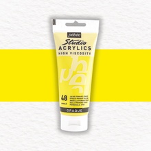Akrylová farba Pebeo Studio Acrylic 100 ml Opaque primary yellow