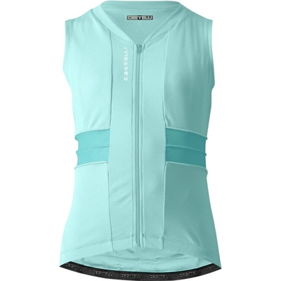 Castelli Anima 4 Turquoise bez rukávov dámsky