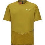 Salewa Мъжка спортна тениска Salewa Pedroc Dry Wind T-Shirt Sport shirt - Olive Oil - размер 46 (EU) (216-6977-0211)