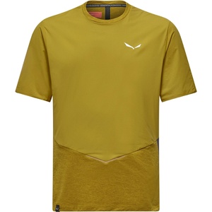 Salewa Мъжка спортна тениска Salewa Pedroc Dry Wind T-Shirt Sport shirt - Olive Oil - размер 46 (EU) (216-6977-0211)