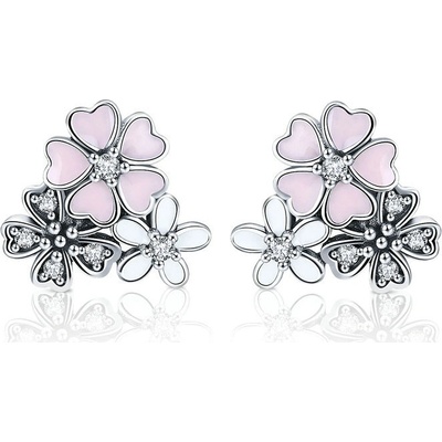 P&J Jewellery náušnice Jarní kvítí II SE04