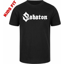 Metal-kids tričko metal Sabaton Logo čierna