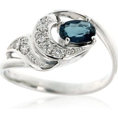 Zlatnictví U Kostela Diamantový prsten s turmalínem 295715314